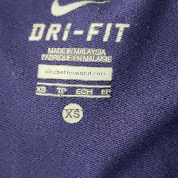 Nike Dri Fit Pullover Fitted Blue Jacket‎ - Picture 7 of 8